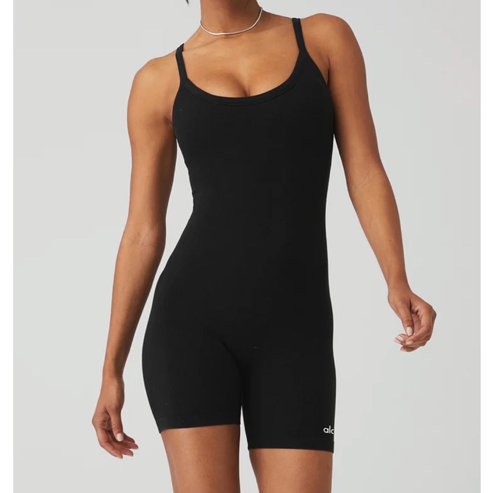 ALO Yoga Seamless Ribbed Mellow Onesie